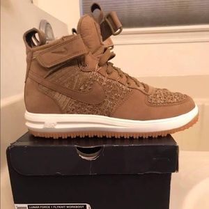 Nike Lunarforce Flyknit Workboot sz 9.5 New